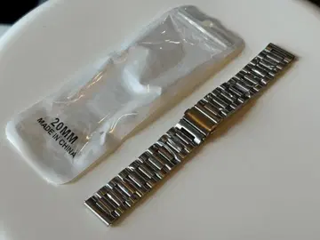 시계 벨트 스테인리스 밴딩 벨트 교환 20mm 푸시식 버클