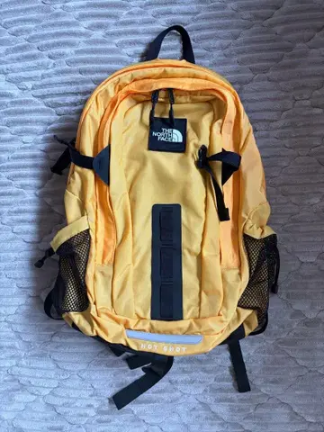 THE NORTH FACE HOT SHOT 백팩 백팩 옐로우 컬러