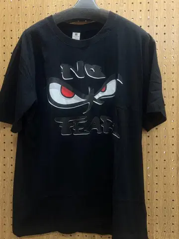 NO FEAR 티셔츠 블랙 L 사이즈