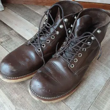 RED WING 브라운 가죽 부츠