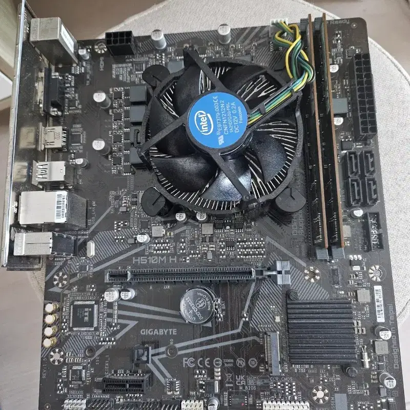 i5 10400f , H510m - H , 랩16g (8x2)