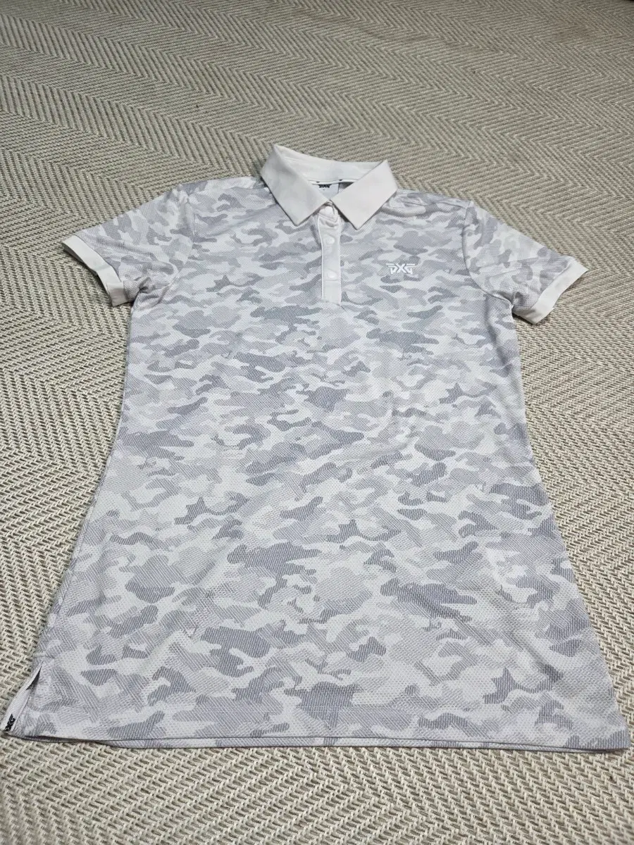 M) PXG 카모 패턴 반팔 PK