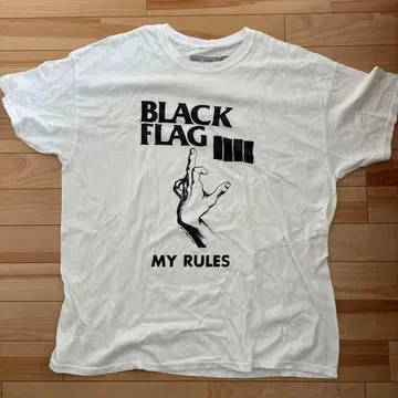 BLACK FLAG MY RULES 티셔츠 XL
