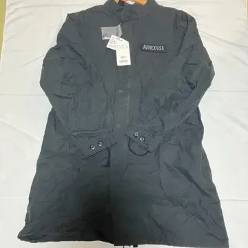 [새상품급] AVIREX M-65 필드 코트 블랙 M 택 포함