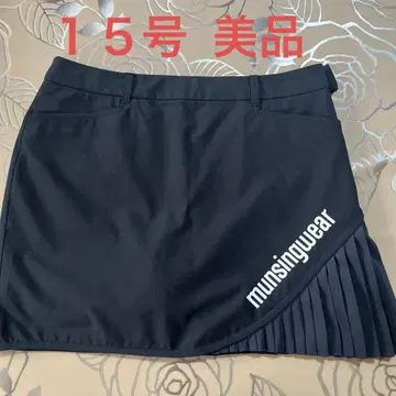 Munsingwear 골프 스커트 블랙 15호