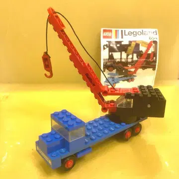 LEGO 654 크레인 자동차 1973년