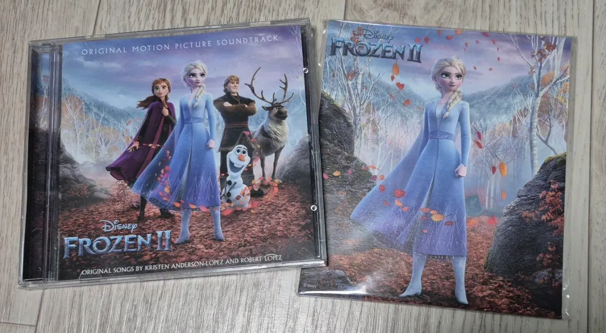 겨울왕국 2 OST CD+색지