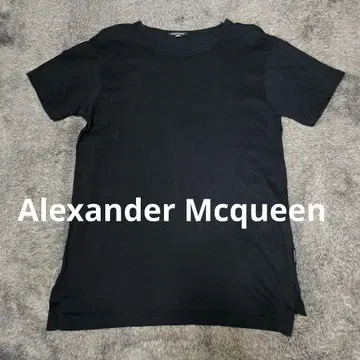 [ Alexander Mcqueen ] 로고 자수 티셔츠 M 빈티지 상품
