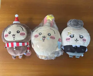 [ 새상품 미사용 ] 치이카와 BIG 봉제 인형 3체 세트
