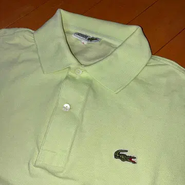 LACOSTE 라코스테 라이트 그린 반팔 피케 셔츠 3