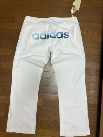 adidas 팬츠 화이트 남성용 XL 사이즈