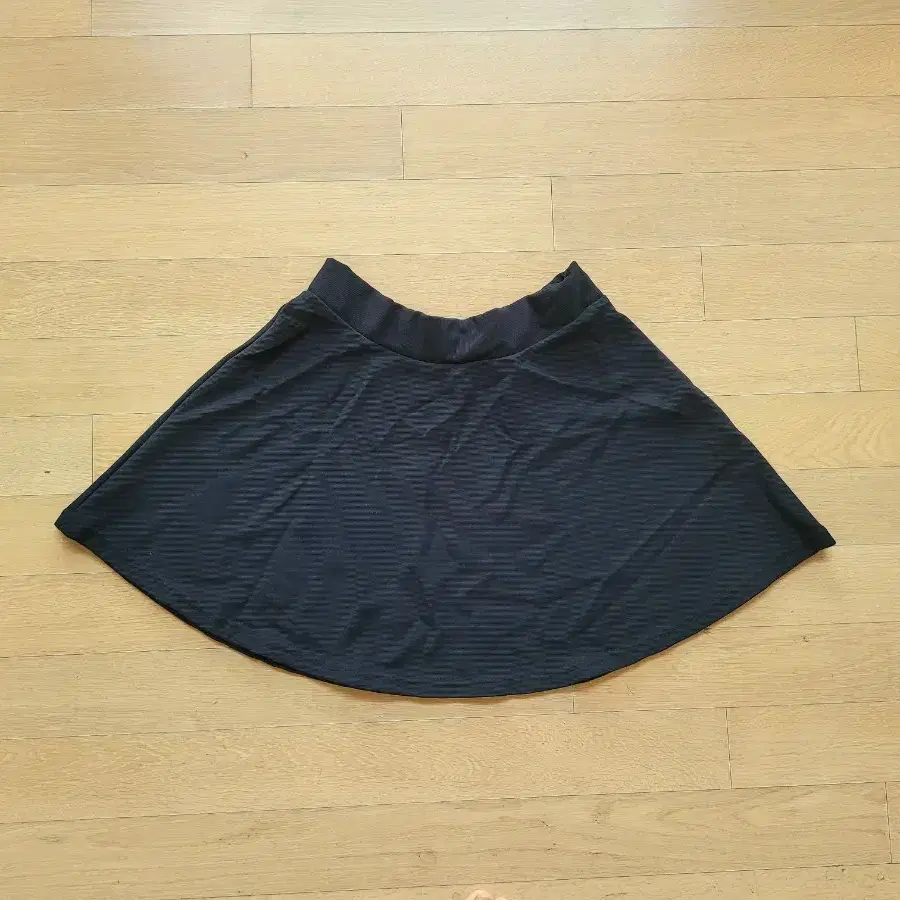 플레어스커트 a라인 기본 블랙스커트 밴딩스커트
