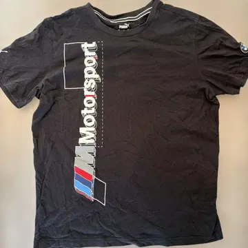 PUMA BMW Motorsport 티셔츠 블랙 L