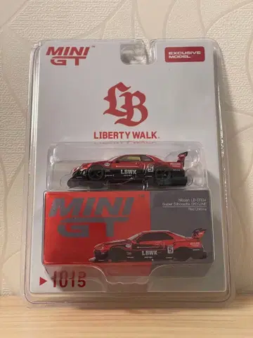 MINI GT 닛산 LB-ER34 슈퍼 실루엣