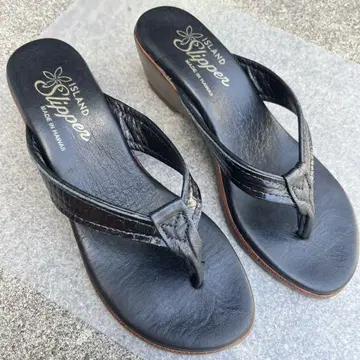 ISLAND SLIPPER 아일랜드 슬리퍼 플립플랍 블랙 6