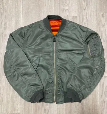 70s L-2B 플라이트 자켓 Lsize 미군 실물 alpha사제