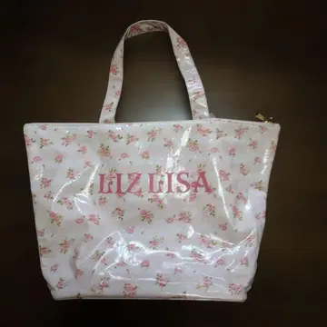 LIZ LISA 꽃무늬 토트백 핑크 빅