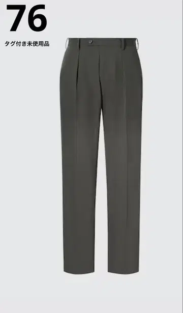 UNIQLO 감동 턱 팬츠 아담 스캇 그레이 유니클로