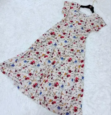 CHAUS DRESSES 꽃무늬 맥시 길이 롱 원피스 8