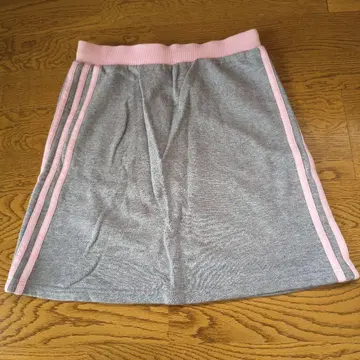 adidas 여성용 골프 스커트 그레이 핑크