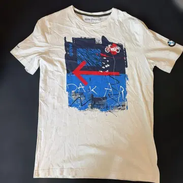 BMW Motorrad 다카르 티셔츠 화이트 M