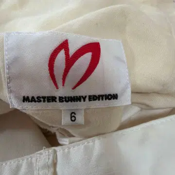 MASTER BUNNY EDITION 골프 팬츠 화이트 사이즈 6