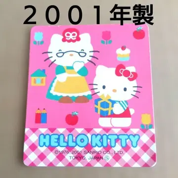 [ 초레어 ] 헬로키티 2001년제 씰 산리오 레트로 당시물