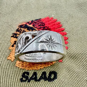 SAAD 산 심볼 평타 반지 19호