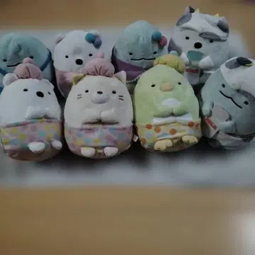 스미코구라시 봉제 인형 8세트