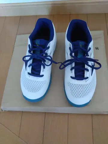 MIZUNO 테니스화 화이트 블루