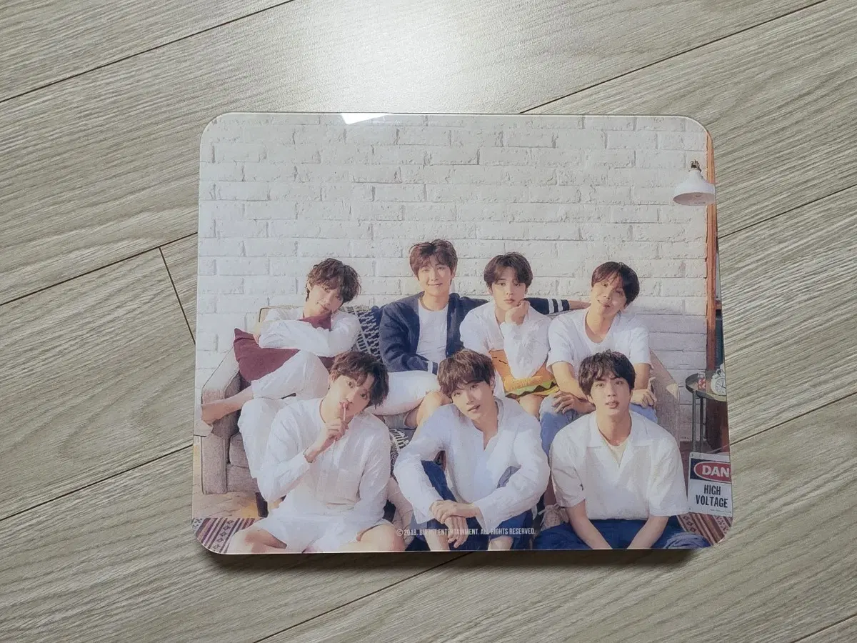 방탄소년단 오늘 오, 늘 아크릴 시계