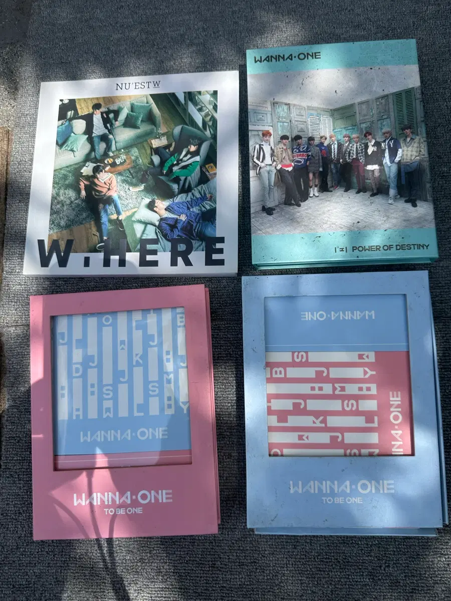 아이돌 미사용 앨범 4종 일괄 판매합니다