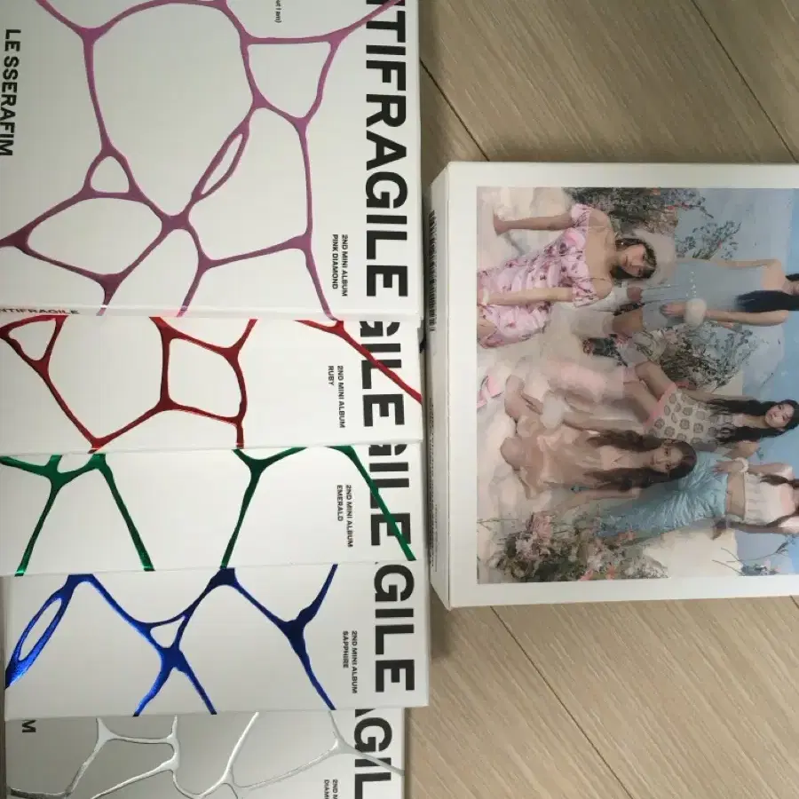르세라핌 ANTIFRAGILE 앨범 5종