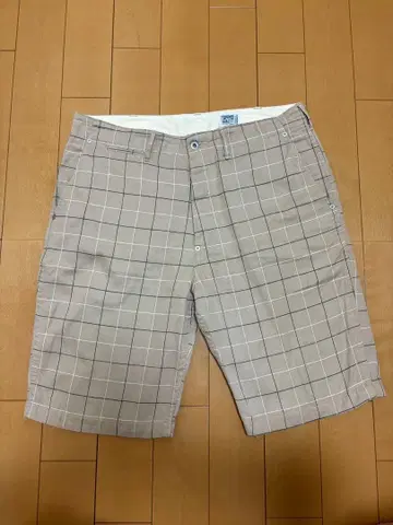 CORONA 체크 무늬 숏팬츠 XL