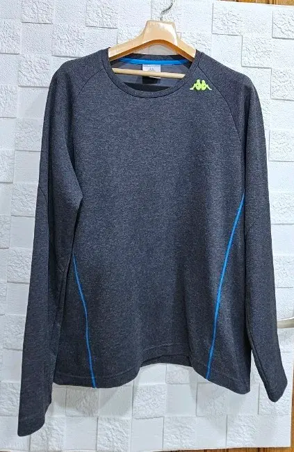 (R)카파 긴팔 기능티셔츠 그레이 L