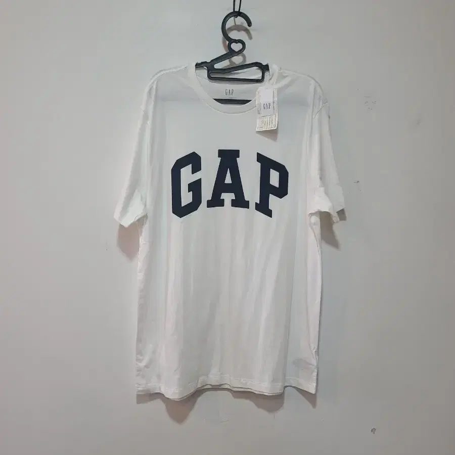 GAP 반팔티 화이트 L
