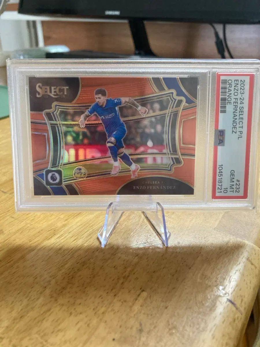 2023-24 셀렉트 P/L 엔조 페르난데스 오렌지 75한정 psa10