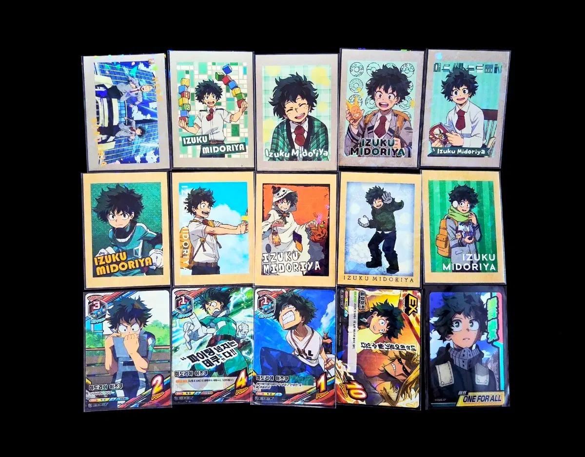 [나의 히어로 아카데미아] 미도리야 이즈쿠 지류 파샤코레+TCG+콜렉터즈