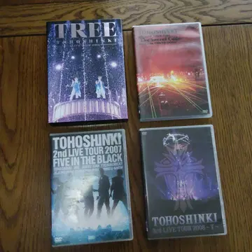 동방신기 라이브 DVD 4작품 세트