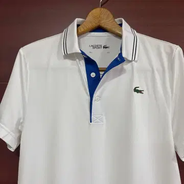 LACOSTE SPORT 피케 셔츠 화이트