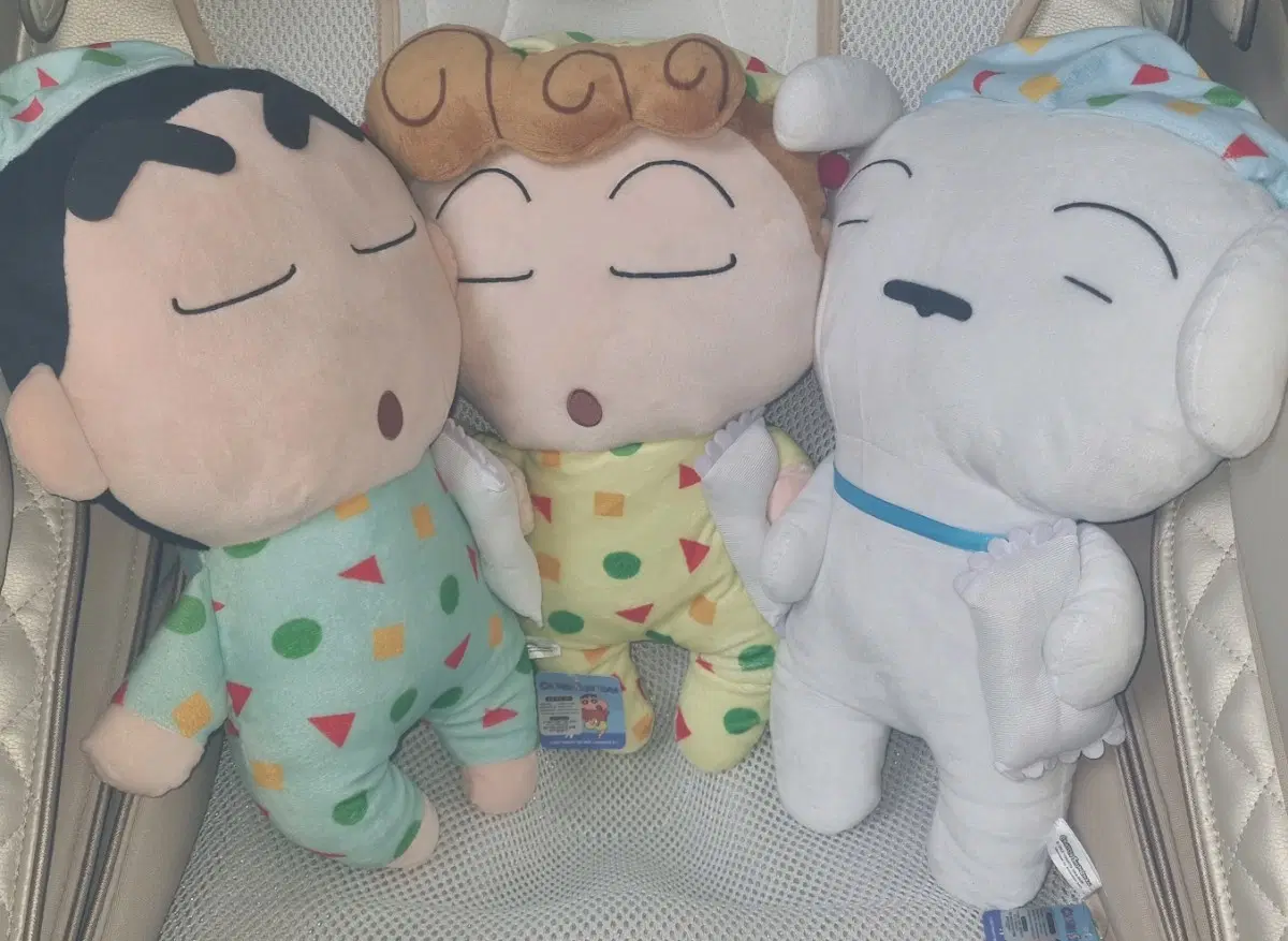 짱구 잠옷 인형 3종 세트 짱구 짱아 흰둥이