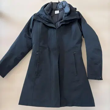 Patagonia 다운 코트 블랙 여성용