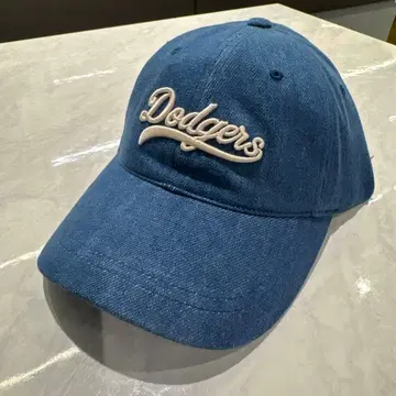 [ 미사용 새상품 ] MLB Dodgers 데님 캡