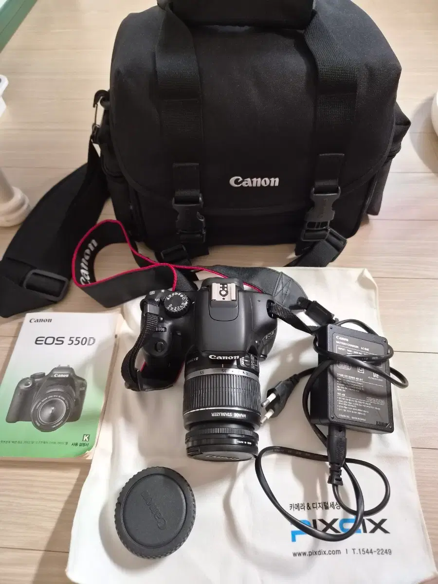 캐논 EOS 550D 일괄 18-55mm 렌즈 세트