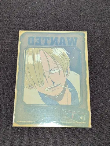 ONEPIECE 바디 페인트 카드다스 원피스 상디 WANTED
