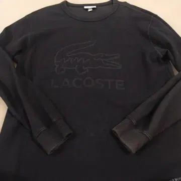 LACOSTE 라코스테 긴팔 티셔츠 블랙