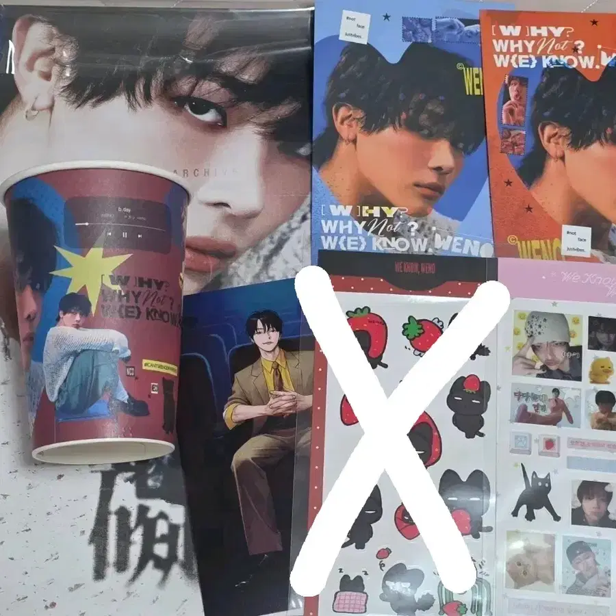 앤팀 니콜라스 생카 생일카페 특전 양도 판매 next님 chillin님