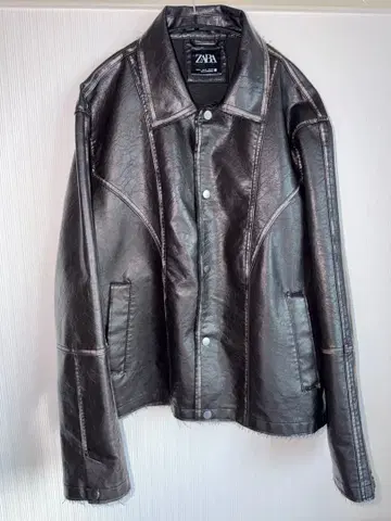 ZARA 가죽 자켓