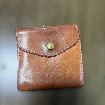 IL BISONTE 이단 접이식 가죽 지갑