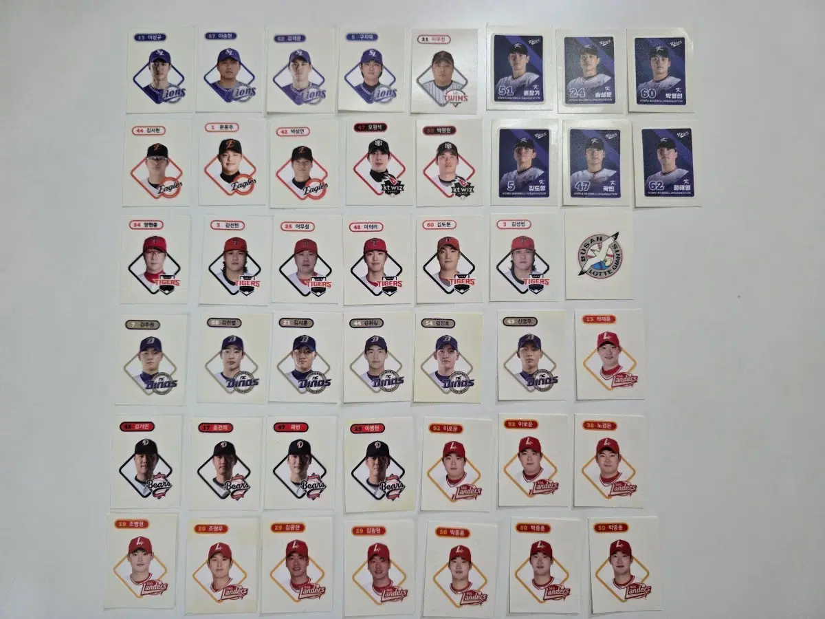 KBO 크보빵 띠부실